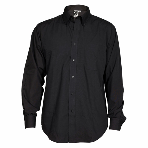 Черна мъжка риза AIFOS -24