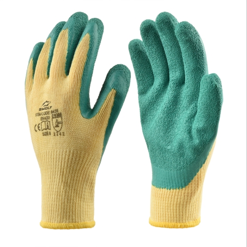 Работни ръкавици GRIP | Жълто | Зелено
