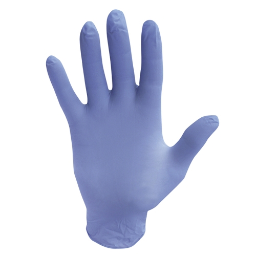 Нитрилни ръкавици за еднократна употреба,  100 броя в кутия PULSE | Синьо