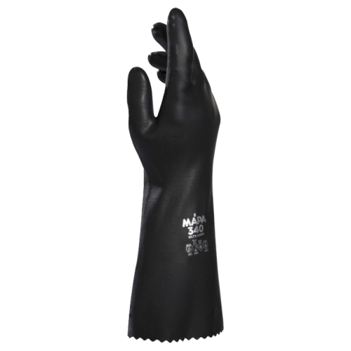 Работни ръкавици Неопрен | Латекс ULTRANEO 340 | Черно
