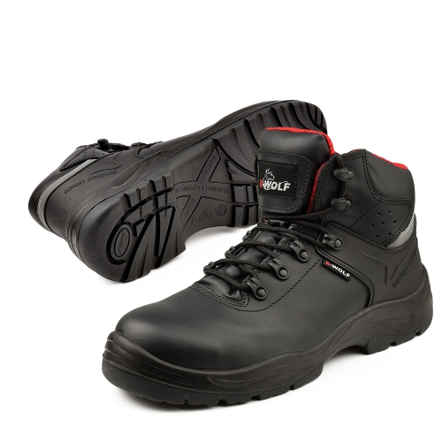 Защитни работни обувки S3 HRO VOLCANO Hi S3 | Черно