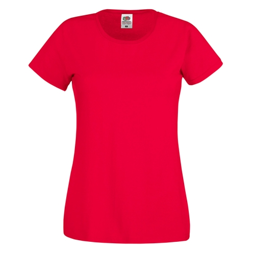 Дамска олекотена тениска ORIGINAL червена