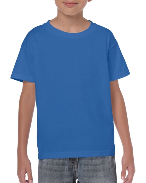Παιδικό μπλουζάκι, μπλε royal, 180g βαμβάκι, GIB5000