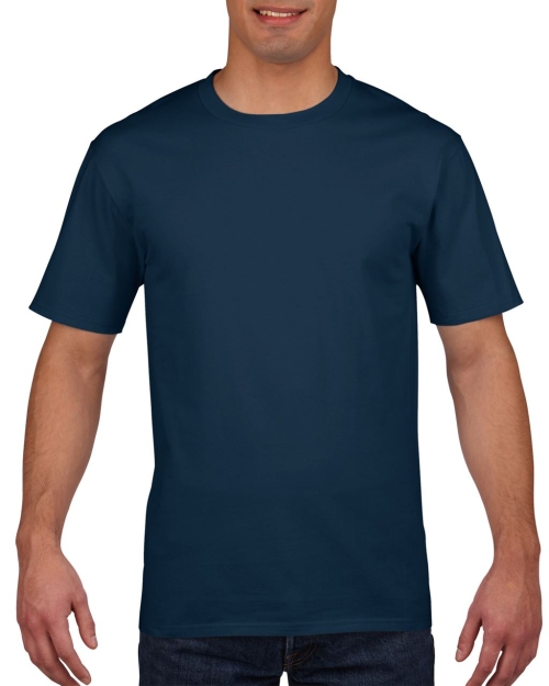 Тениска 100 % памук, тъмно синя, GI4100*nv