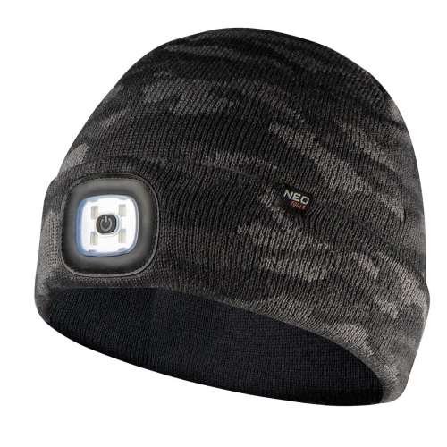 Καπέλο με φακό LED διπλής στρώσης, CAMO URBAN,81-632