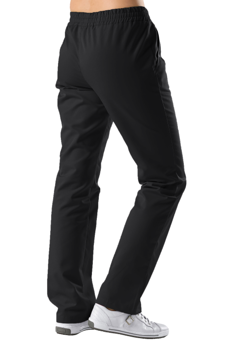 Унисекс черен панталон с италиански джобове