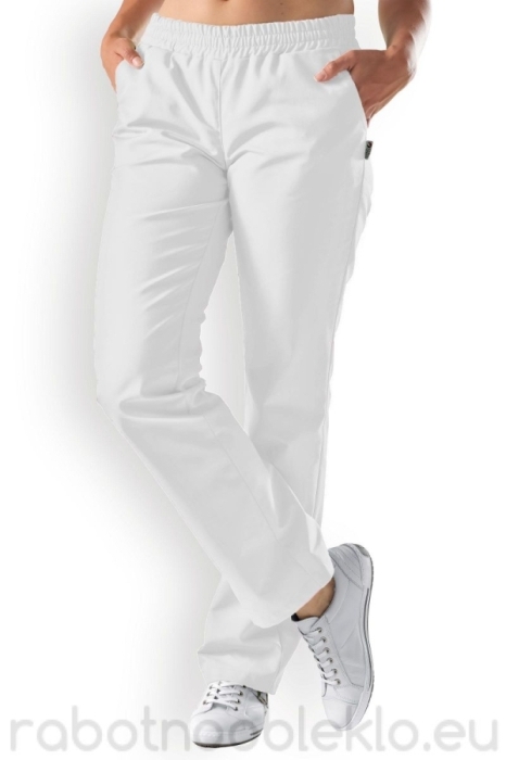 Панталон италиански джоб бял, 100% памук,  1910231