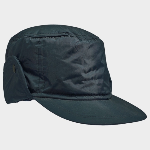 Pălărie pentru urechi matlasată, impermeabilă, neagră, 30701003