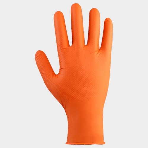 Еднократни ръкавици от нитрил SETINO NITRILE ORANGE, 04300161