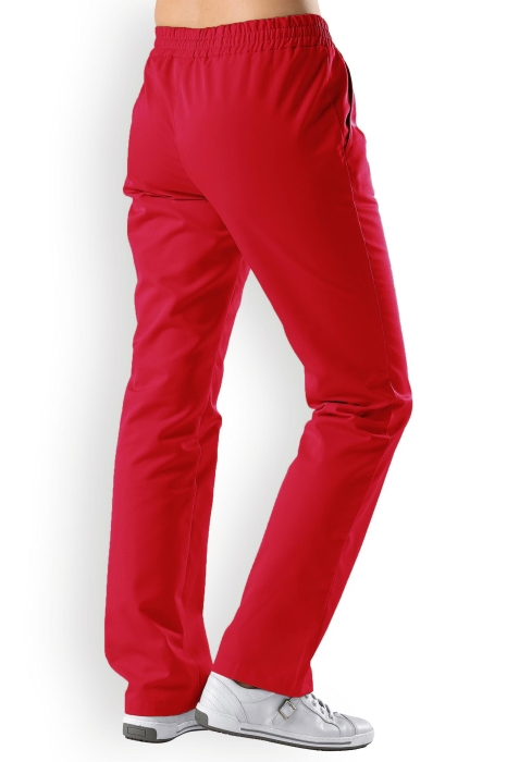 Панталон унисекс червен , 100 % памук
