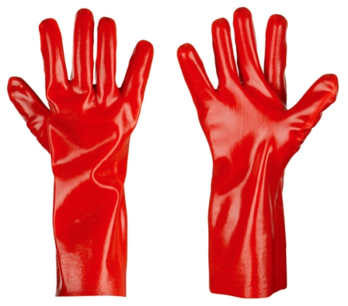 работни ръкавици киселинноустойчиви къси