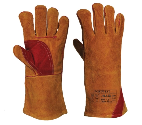  Ръкавици за Заваряване  - подсилени