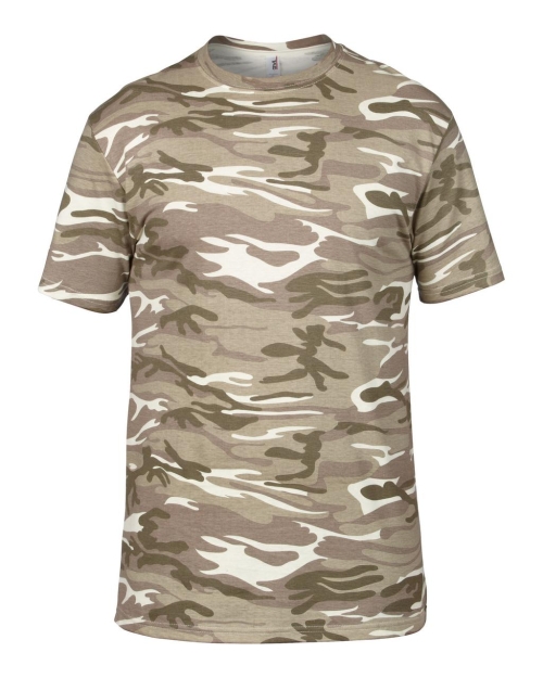 Камуфлажна тениска AN939 ( пясъчно сиво)