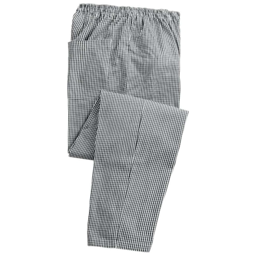 Панталон за готвачи/черно-бяло каре PR5521